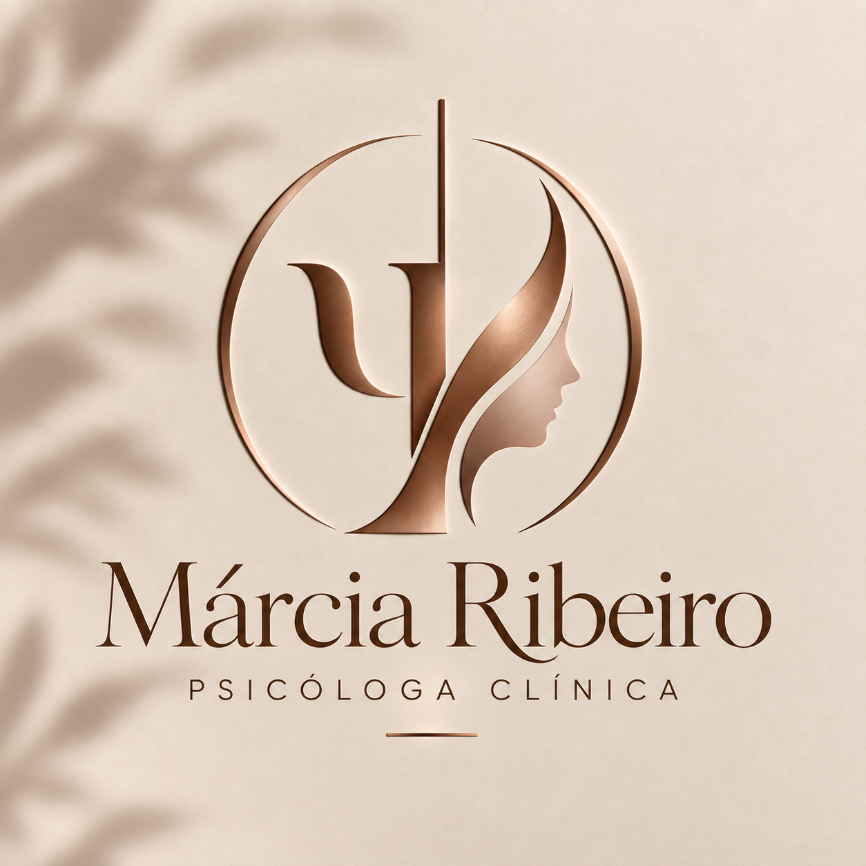 Identidade visual de Márcia Ribeiro